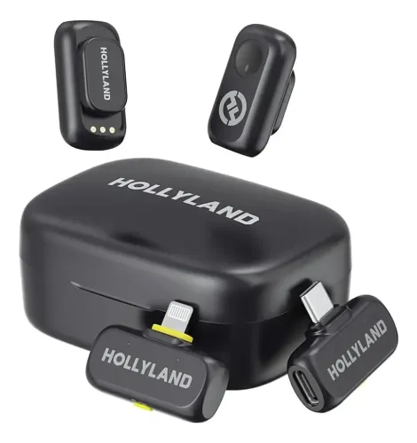Microfone Hollyland Lark A1 Duo Kit