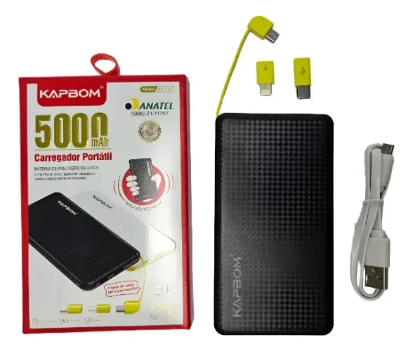 carregador portátil Power Bank