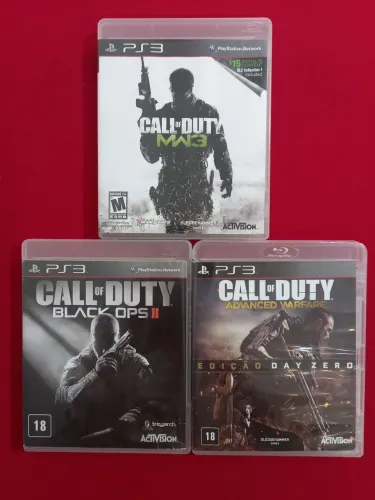 Call of Duty - 03 jogos por R$ 90,00
