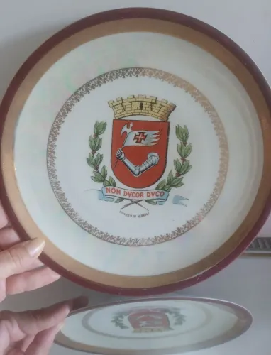 PRATO DECORATIVO IV CENT SÃO PAULO