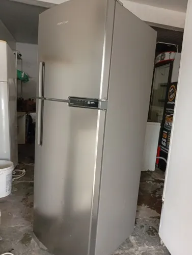 Geladeira inox