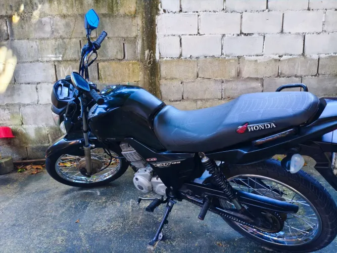Honda CG 125 Fan KS 2014 Preta - Bem Conservada (Ler Descrição)