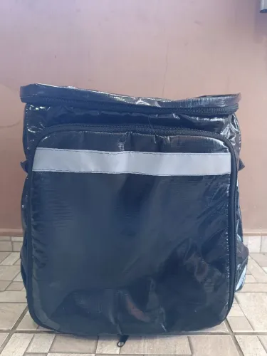 Mochila Térmica Laminada De Lona Expansiva Para Delivery 80l