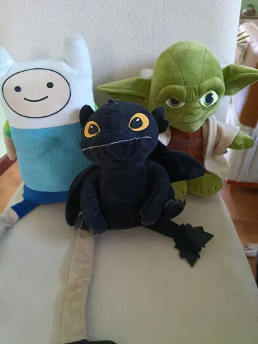 Pelúcias de A Hora de Aventura, Banguela e Mestre Yoda