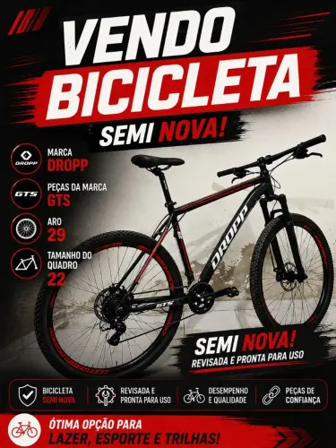 Vendo Bicicleta Dropp