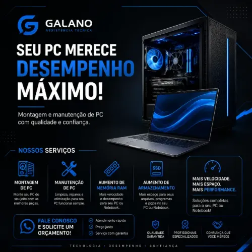 Montagem e Upgrade de PCs