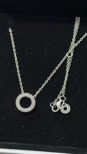 Colar Pandora original dupla face