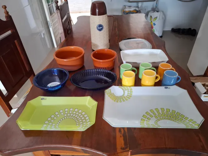 Utensílios para cozinha tudo novo