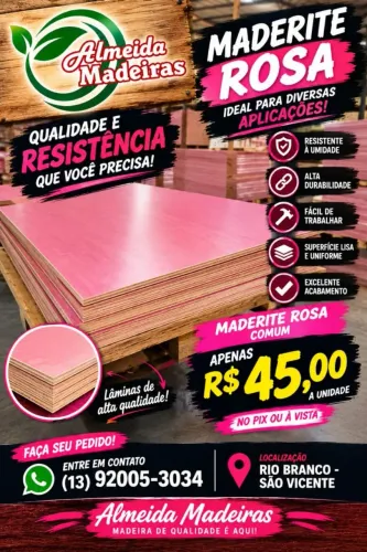Madeirite rosa