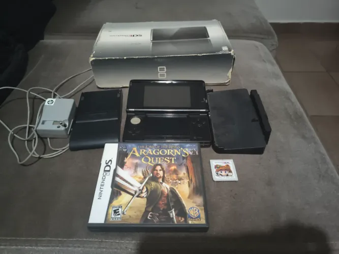 Nintendo 3DS Old Desbloq na Caixa + Acessórios