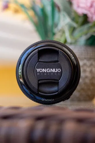 Lente 50mm Yongnuo 1.8 EF
