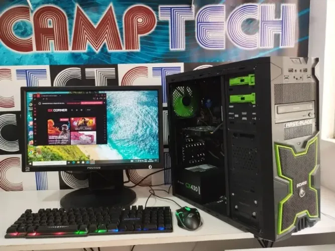 Pc Gamer, i5, 16gb, RX 570 8gb, Monitor 19 pol, SSD *Entrego *parcelo
