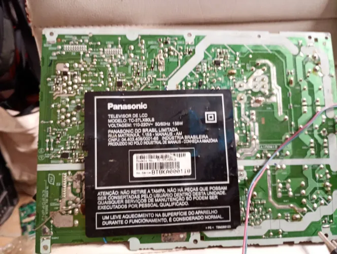 Kits de placa da Panasonic modelo tc-37lx80lb