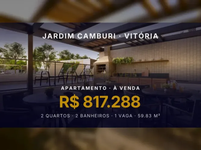 Seu novo lar em Jardim Camburi: Apartamento com varanda e suíte!
