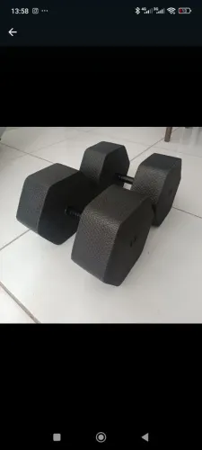 Par de halteres 10kg 