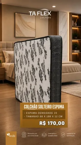 colchão solteiro