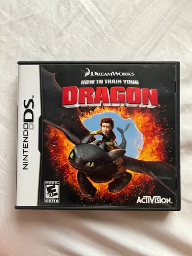 Jogo Como Treinar seu Dragão Original Nintendo DS