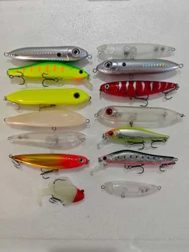14 iscas artificiais para pesca tucunaré