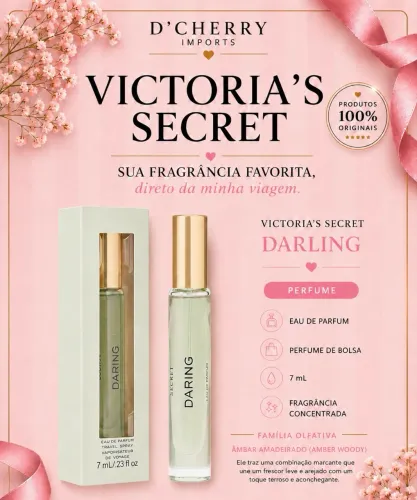 Victoria?s Secret Daring Eau de Parfum 7 mL, 100% ORIGINAL . 