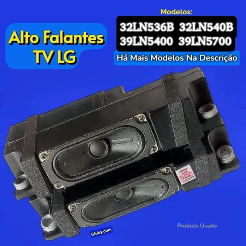 ALTO FALANTES TV LG PAR MODELOS 32LN536B 32LN5400 39LN5400 39LN5700 HÁ MAIS MODELOS NA DES
