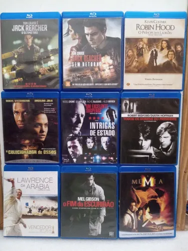 Coleção Clássicos em blu-ray originais