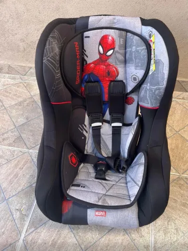 Cadeirinha de carro homem aranha