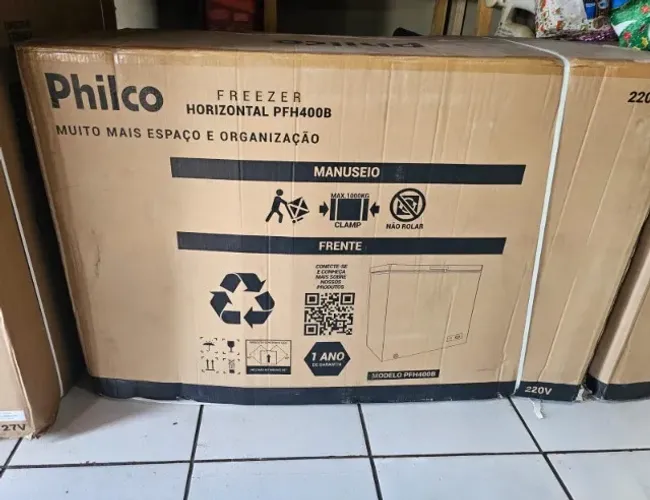 Freezer 371 L - 1 porta - Novo - 220v