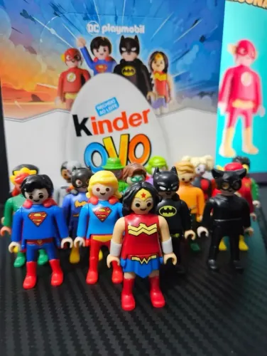 PLAYMOBIL DC COLEÇÃO COMPLETA