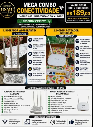 MEGA COMBO CONECTIVIDADE
