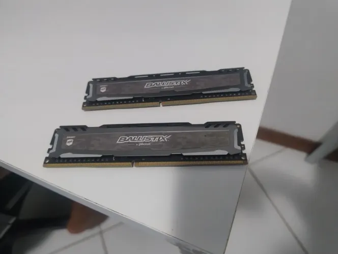 Memória RAM 8gb (2x4gb) Crucial Ballistix