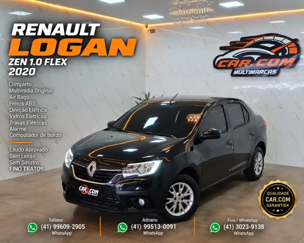 Renault Logan Zen Flex 1.0 12V 4P Mec. 2020