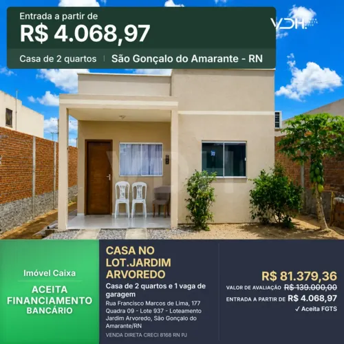 CASA NO LOT.JARDIM ARVOREDO