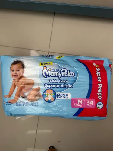 Fralda MamyPoko SuperProteção 34 unidades
