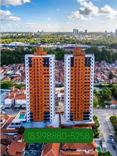 Imóvel para aluguel possui 92m² com 3 quartos em Manaíra com vista para o mar - João Pesso