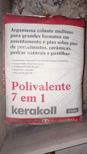 Argamassas sacos fechado