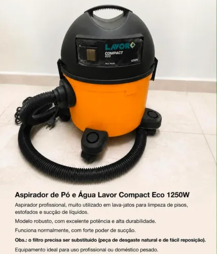 ASPIRADOR DE PÓ