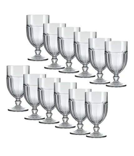 Taças Bristol Vidro 470ml Kit com 12 unidades