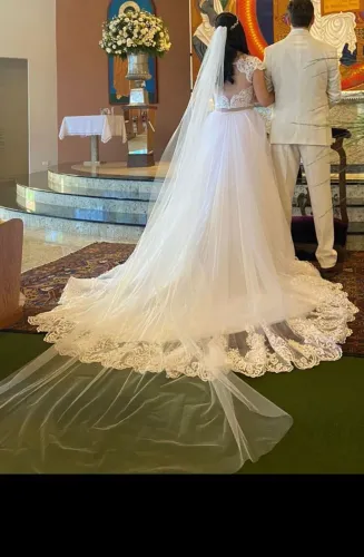 Vestido de noiva - Tamanho M