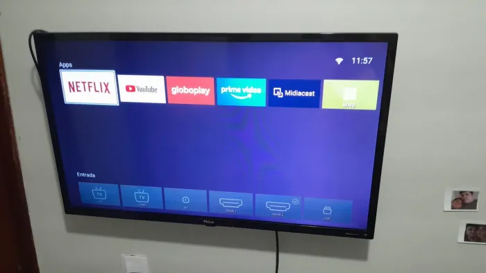 Smart TV Philco 32 polegadas.