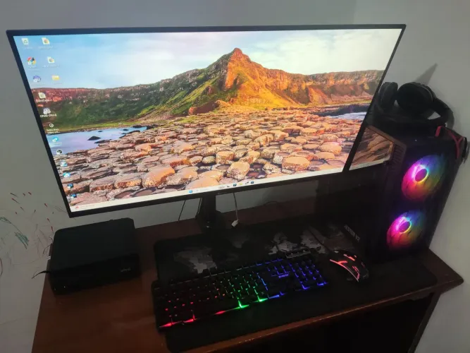 Computador Gamer completo - PC+Monitor+Cadeira e Periféricos.