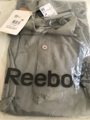 CAMISA Polo REEBOK Classic Original - Lacrada c/ Etiqueta- TAM GG Cor Cinza Mescla Casual 