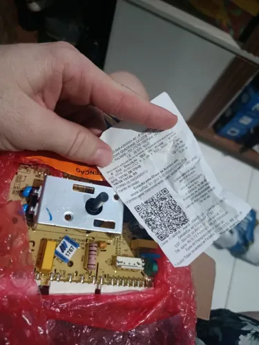 Placa eletrônica para máquina de lavar nova Eletrolux 