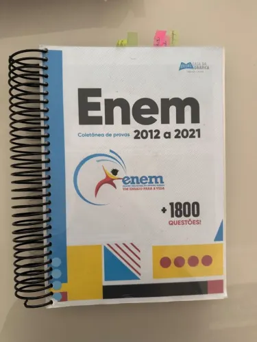 Apostila provas antigas do ENEM