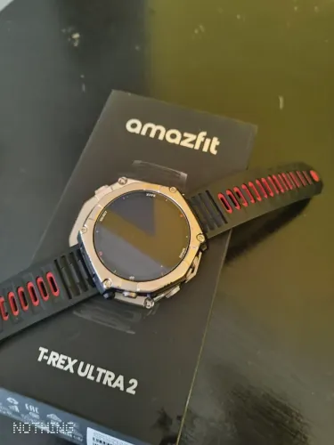 AMAZFIT T-REX ULTRA 2, PRETO 64GB MAPA DO MUNDO INTEIRO PRE-CARREGADO