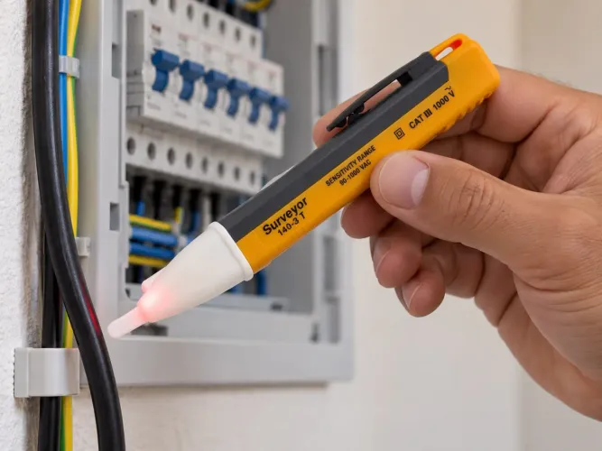 Detector de Tensão Elétrica Sem Contato Tipo Caneta AC 90-1000V