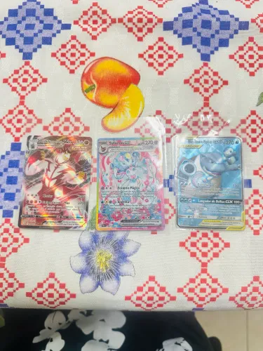 Sylveon ex blastoise e piplup e Urshifu +cartas brindes