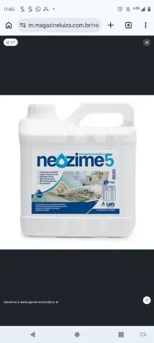 Detergente enzimático