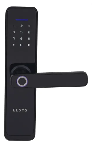 Fechadura Eletrônica Digital Wifi Biometria Cartão - Elsys