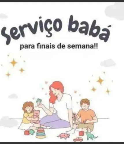 Babá folguista disponível para finais de semana e feriados