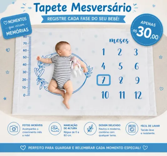 Tapete mesversario